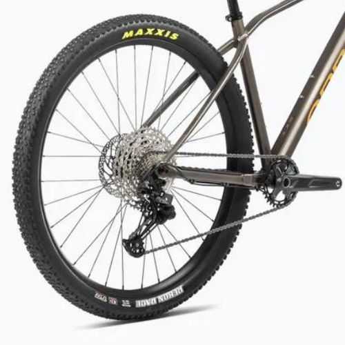 Orbea Alma H30 2024 taupe brown/mango mountain bike