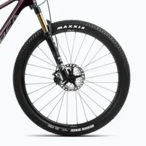 Orbea Oiz M-Pro 2024 wine red carbon view/titan mountain bike