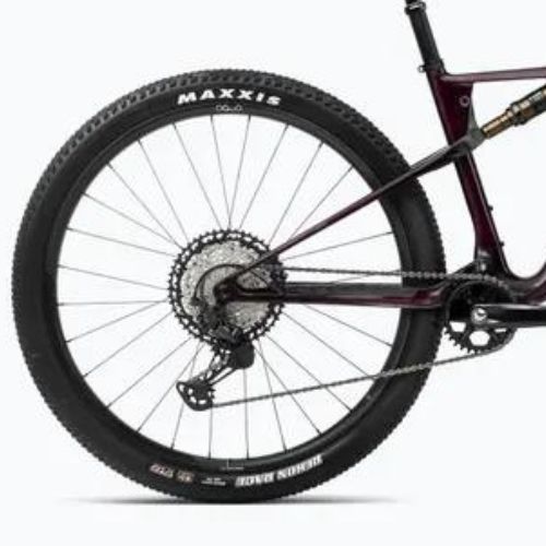 Orbea Oiz M-Pro 2024 wine red carbon view/titan mountain bike