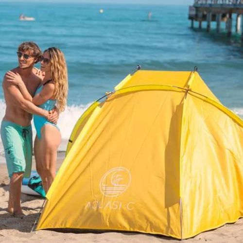 AQUASTIC Concielo beach tent orange