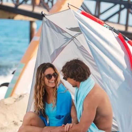 AQUASTIC Concielo beach tent grey