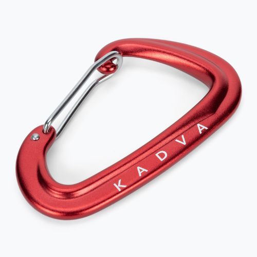 Karabiner for mounting the KADVA Hammock Hammock Carabiner red