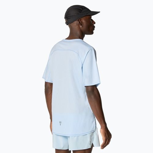 Men's The North Face Summer LT UPF barely blue/steel blue running shirt