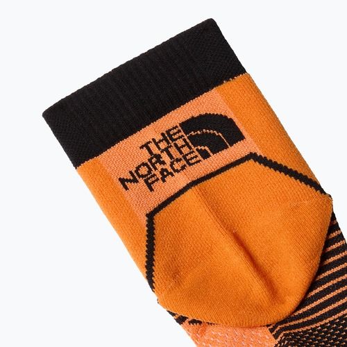 The North Face Trail Run Quarter running socks vivid flame/black
