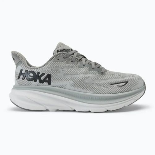 HOKA men's running shoes Clifton 9 harbor mist/lunar rock