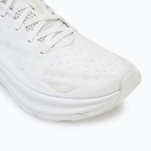 Men's running shoes HOKA Clifton 9 white/white