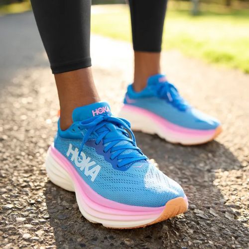 Women's running shoes HOKA Bondi 8 coastal sky/all aboard