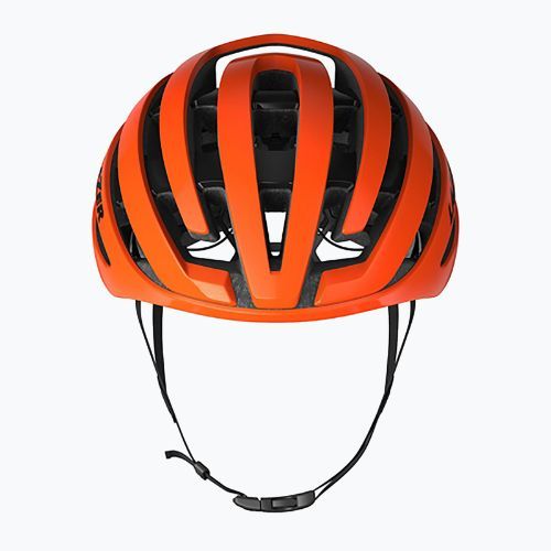 Lazer Z1 KinetiCore flash orange bicycle helmet