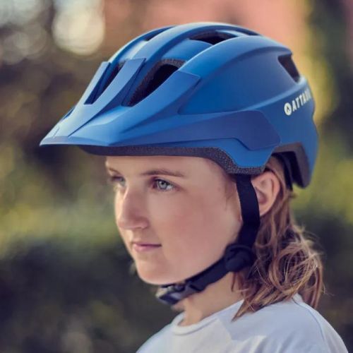 ATTABO Khola children's bicycle helmet blue