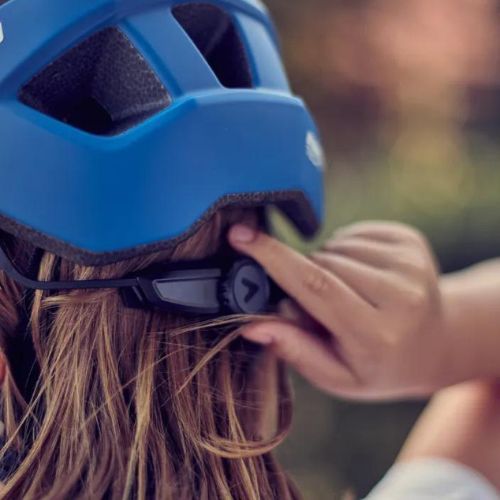 ATTABO Khola children's bicycle helmet blue