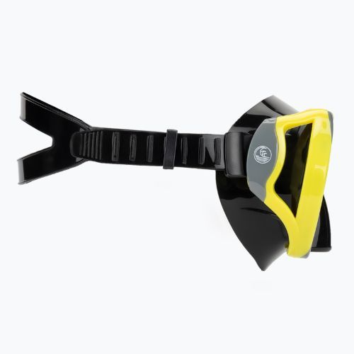 AQUASTIC Shoal snorkelling set mask + snorkel grey