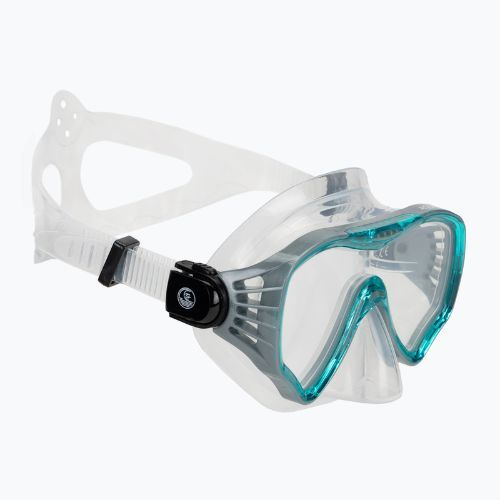 AQUASTIC Jetty snorkelling set mask + snorkel + fins blue