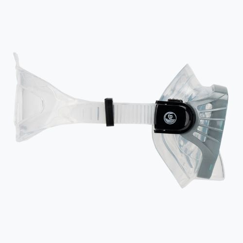 AQUASTIC Jetty snorkelling set mask + snorkel + fins blue