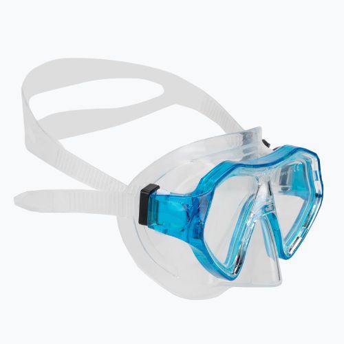AQUASTIC Shelly children's snorkelling set mask + snorkel + fins blue