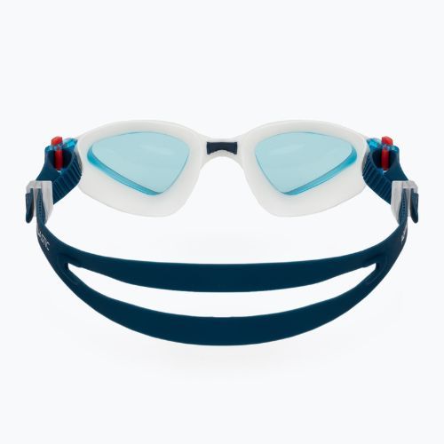 AQUASTIC Tarpon swimming goggles white
