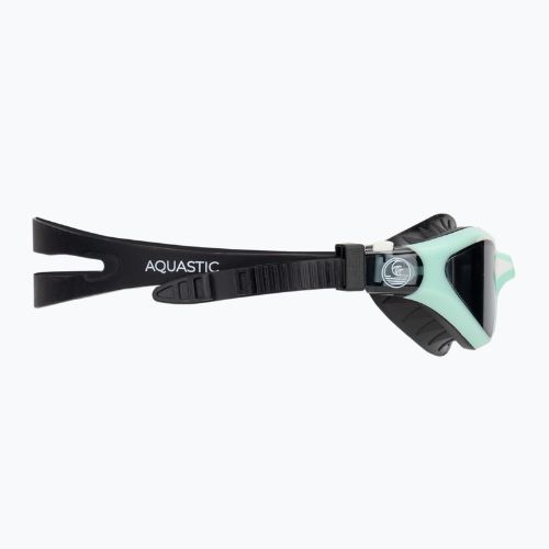 AQUASTIC Tarpon turquoise swimming goggles