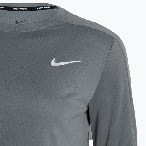 Women's Nike Dri-Fit Crew-Neck running longsleeve smoke grey