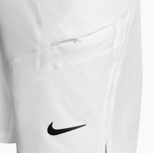 Men's Nike Court Dri-Fit Advantage 9" tennis shorts white/white/black