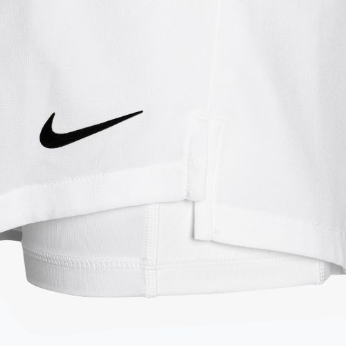 Nike Court Dri-Fit Advantage women's tennis shorts white/white/black