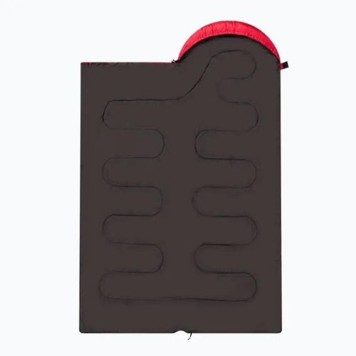 Sleeping bag KADVA Dorma L left red