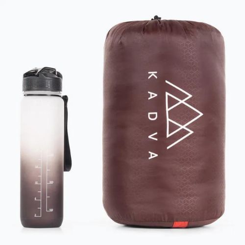Sleeping bag KADVA Dorma L left red