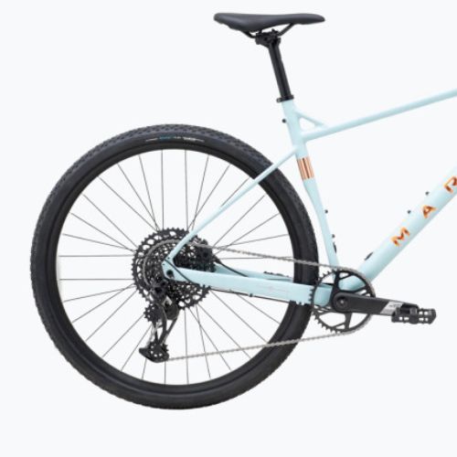 Marin DSX 3 700C matte light blue/orange/chrome gravel bike