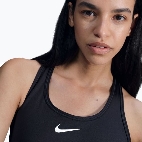 Nike Swoosh Medium Support training bra black/white