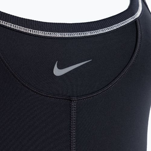 Women's Nike One Dri-FIT Short black/light orewood brown/cool grey jumpsuit