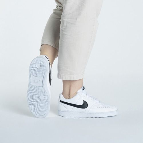 Women's shoes Nike Court Vision Low Next Nature white//white/black