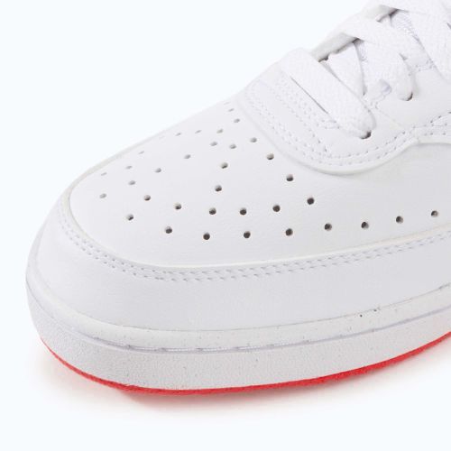 Men's Nike Court Vision Low Next Nature white/university red shoes