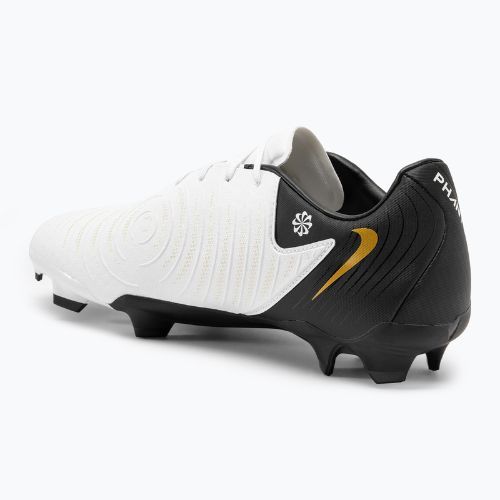 Nike Phantom GX II Academy FG/MG football boots white / metallic gold coin / black