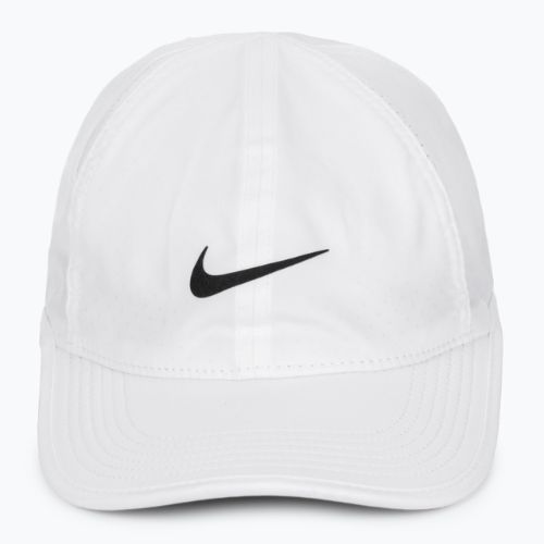 Nike Dri-Fit Club Cap Unstructured Featherlight white/black