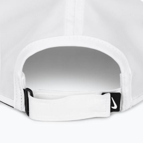 Nike Dri-Fit Club Cap Unstructured Featherlight white/black