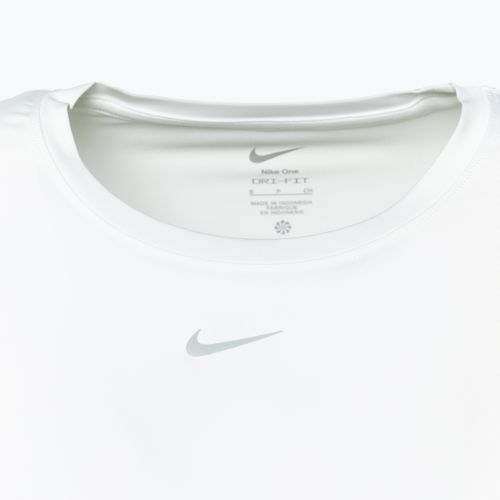 Nike One Classic Dri-Fit white/black women's t-shirt