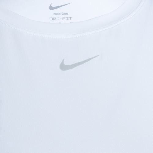 Women's training tank top Nike One Classic Dri-Fit white/black