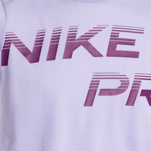 Nike Pro Dri-Fit Cropped hydrangeas children's t-shirt