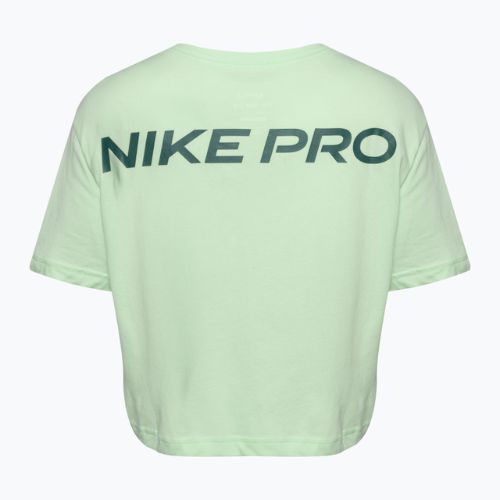 Women's training t-shirt Nike Pro Dri-Fit Cropped vapour green