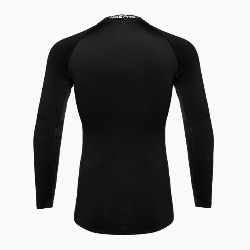 Men's Nike Pro Dri-Fit Tight Fitness Longsleeve black/white
