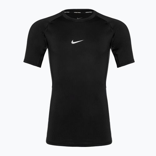 Men's training t-shirt Nike Pro Dri-Fit Tight SS Fitness black/white