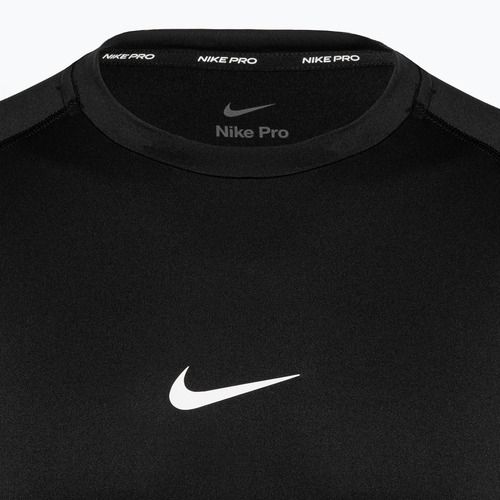 Men's training t-shirt Nike Pro Dri-Fit Tight SS Fitness black/white