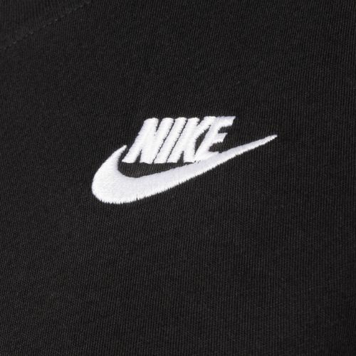 Nike Sportswear Club Essentials women's t-shirt black/white