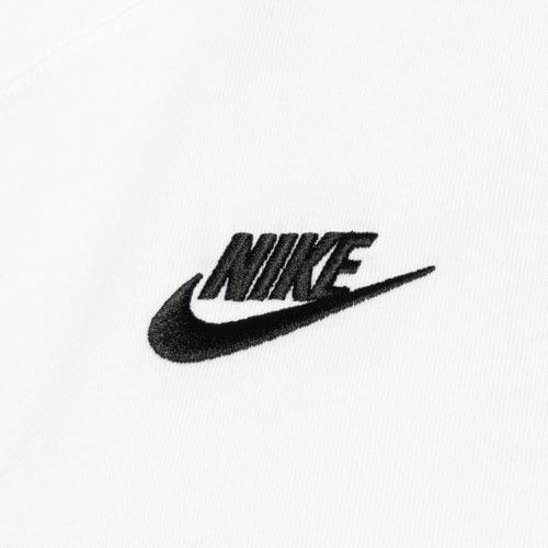 Nike Sportswear Club Essentials women's t-shirt white/black