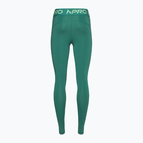 Women's training leggings Nike Pro Dri-FIT Mid-Rise 7/8 Graphic bicoastal/vapour green/white