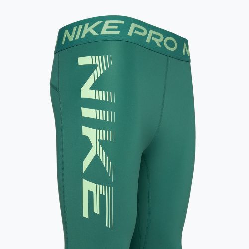 Women's training leggings Nike Pro Dri-FIT Mid-Rise 7/8 Graphic bicoastal/vapour green/white
