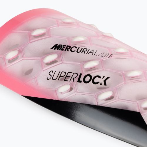 Nike Mercurial Lite SuperLock shin guards sunset pulse/black