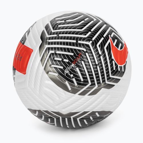 Nike Flight white/black/bright crimson football size 5