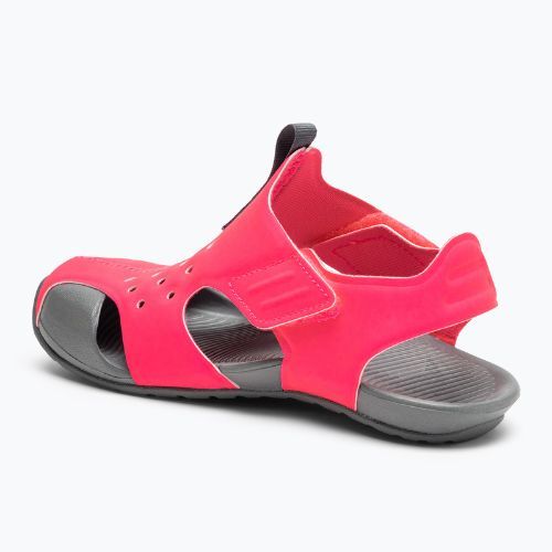 Nike Sunray Protect 2 children's sandals hyper pink/smoke grey/fuchsia glow