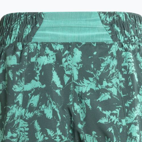 Women's Nike One Dri-Fit High-Waisted 3" Brief-Lined shorts vintage green / bicoastal / black