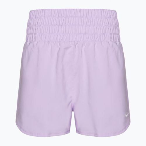 Women's shorts Nike One Dri-Fit Ultra High-Waisted 3" lilac bloom