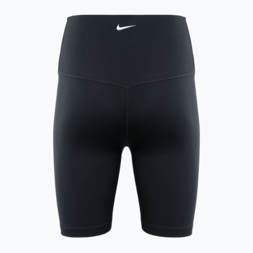Women's Nike One High-Waisted Biker shorts black/sail